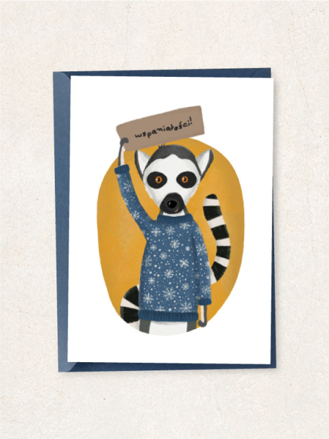Zimowy lemur Zimowy lemur